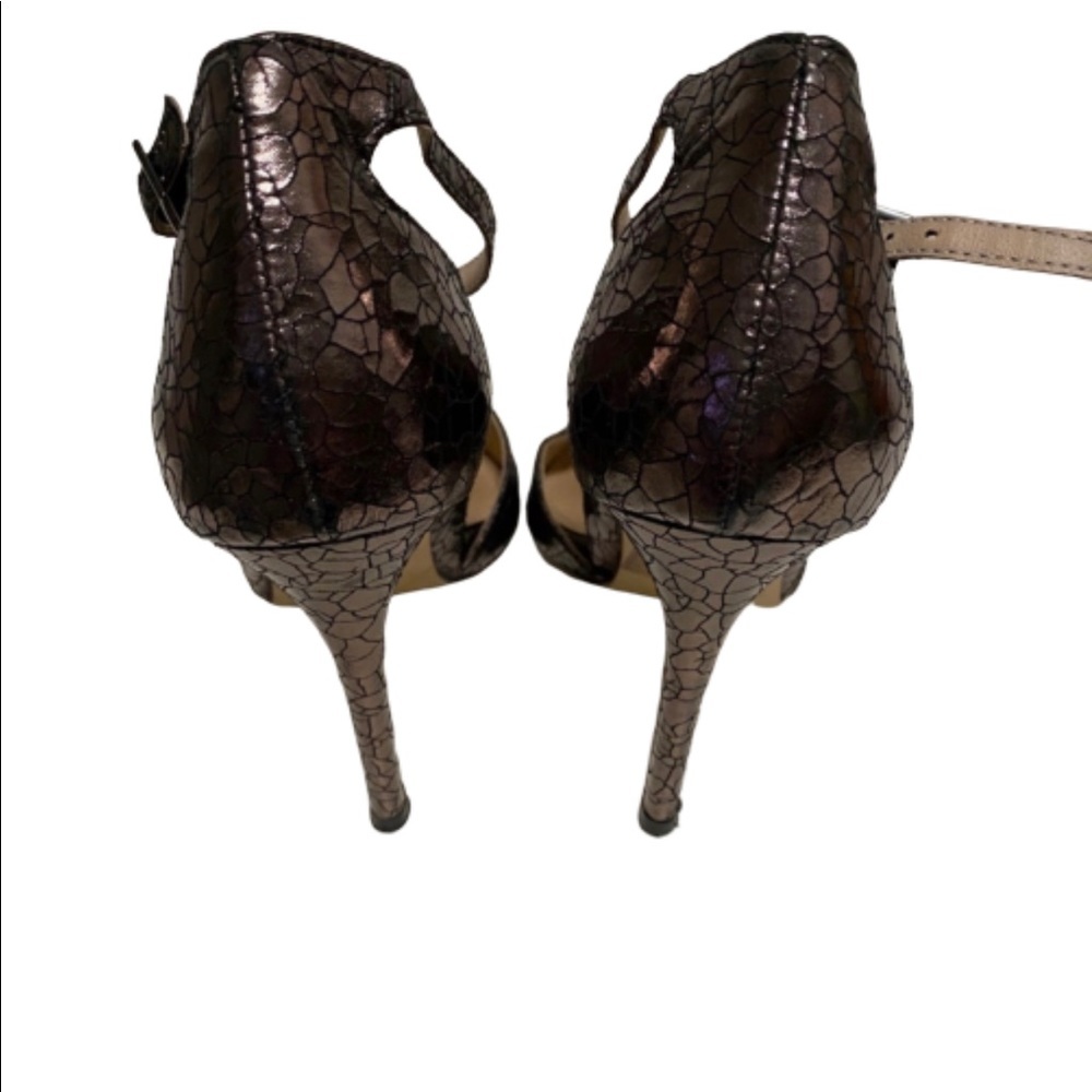 Izabella Rue faux snakeskin print heels Size 6 - Picture 3 of 5